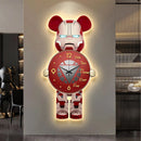 LuxuryTime - Bjørneformet vægur med legende design
