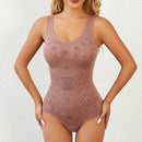 Selena -Slank formende bodysuit med scoop-hals