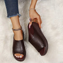 Lisa – Minimalistiske slip-on sandaler med åben tå
