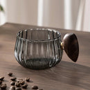 LuxeMug - Elegante glaskrus med træhåndtag