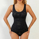 Selena -Slank formende bodysuit med scoop-hals