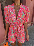 Goria - Moderigtigt jumpsuit med levende print