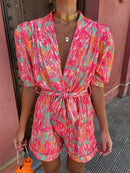 Goria - Moderigtigt jumpsuit med levende print