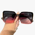 Laina – Stilfulde oversized solbriller med gradientglas