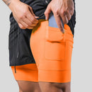 Jaxon – 2 i 1 sportsshorts med lynlåslommer