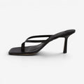 Dame Højhælede Flip-Flop Sandaler
