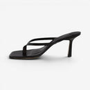 Dame Højhælede Flip-Flop Sandaler