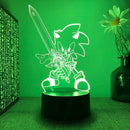 PixelGlow - Unik lydnatlampe