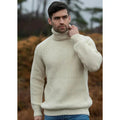 Højhalset sweater med behagelig pasform