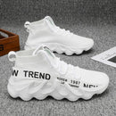 Milan minimalistiske low-cut sneakers med åndbar overdel og
