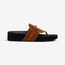 Dame Sandaler med Spænder og Tyk Sål