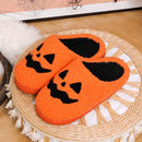 Halen - Halloween Slippers med Græskar Design