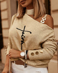 Sarah langærmet top