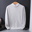 Benjamin sweater med rund hals og ribdetaljer