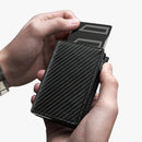 VeloSafe - Kompakt RFID pung med møntlomme og kortklips for organiseret adgang