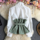 Jessica tofarvet bluse