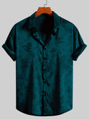 Ethan - Herre slim fit skjorte med broderede detaljer
