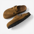 Rosie – Halvåbne Slip-On Tøfler med Justerbar Spænde