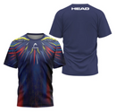 Alexander casual T-shirt med korte ærmer og rund hals