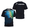 Alexander casual T-shirt med korte ærmer og rund hals