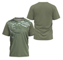Alexander casual T-shirt med korte ærmer og rund hals
