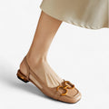 Lioma - Sandaler med slingback og dekorativt spænde