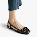 Lioma - Sandaler med slingback og dekorativt spænde