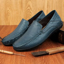 James - Håndsyede herre loafers i åndbart materiale