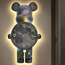 LuxuryTime - Bjørneformet vægur med legende design