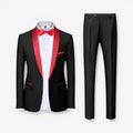 3-delt slim fit jakkesæt med blazer, vest og bukser