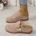 Cleo - Dame slip-on træsko med afrundet tå