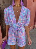 Goria - Moderigtigt jumpsuit med levende print