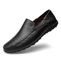 James - Håndsyede herre loafers i åndbart materiale
