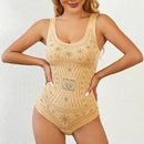 Selena -Slank formende bodysuit med scoop-hals