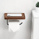 WoodGuard - Elegant toiletrulleholder i træ