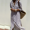 Rosey - Dame elegant kjole med moderne snit