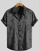Ethan - Herre slim fit skjorte med broderede detaljer