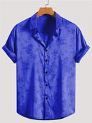 Ethan - Herre slim fit skjorte med broderede detaljer