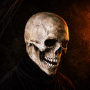 GrimSkull - Fuldhoved Skull Maske med Detaljeret Design