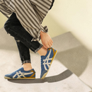 Mænds Rund Tå Snøre Sneakers