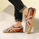 Mænds Rund Tå Snøre Sneakers