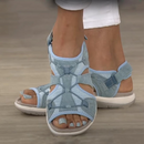 Dame åbne tå flade sandaler