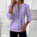 Dame Halv Zip Slank Fit Sweater