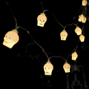Halloween String Lights with Ghosts and Pumpkins