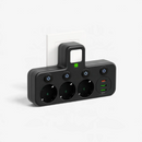 Plugnova - Stikdåse med 3 stik, USB og Type-C porte