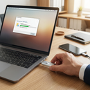Flashfold - 3-i-1 USB Flash Drive med USB 3.0 og Type-C Stik