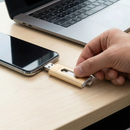 Flashfold - 3-i-1 USB Flash Drive med USB 3.0 og Type-C Stik