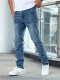 Charles - Elegante Slim Fit Jeans Med Lommer