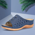 Maya elegante sandaler med åben tå og kontureret sål