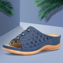 Maya elegante sandaler med åben tå og kontureret sål